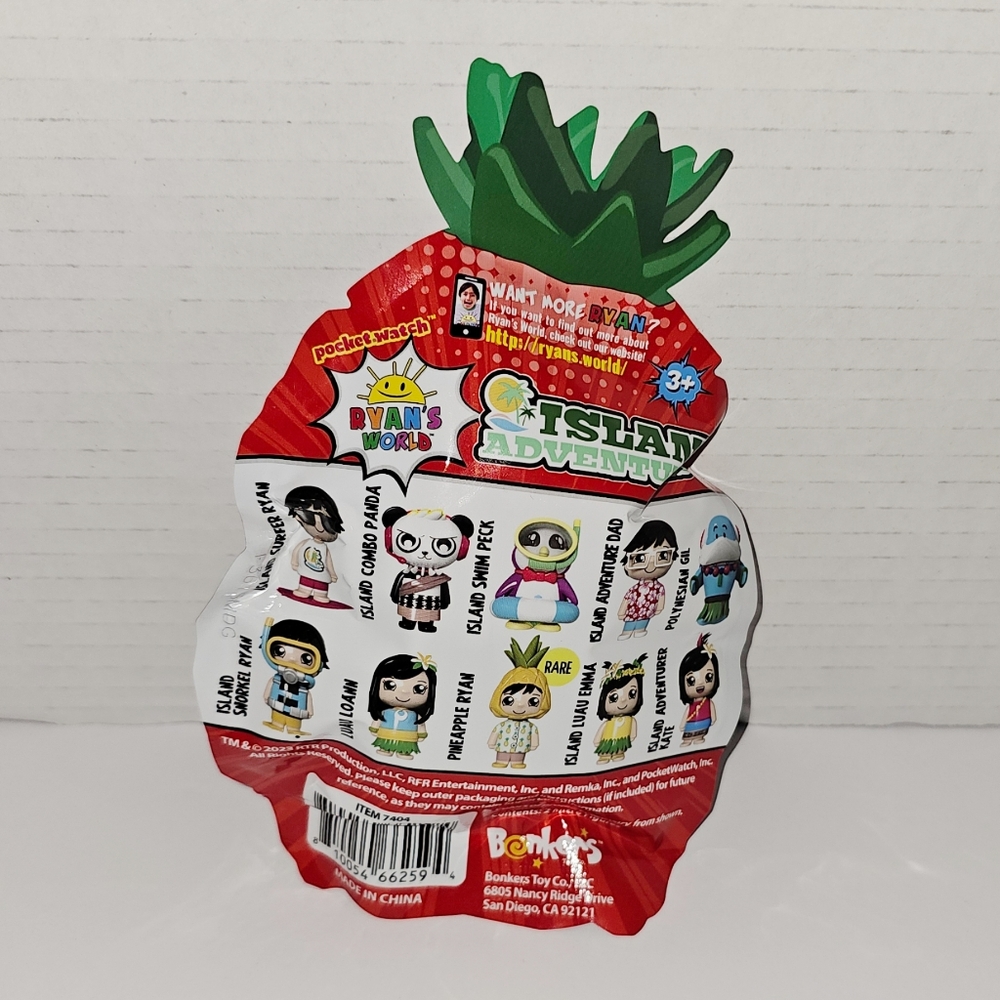 NIP Ryan's World Mystery Pack - Island Adventures - Picture 2 of 4